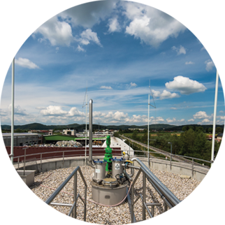 Sewage and central wasterwater treatment plant, Slovenjske Konjice, Slovenia